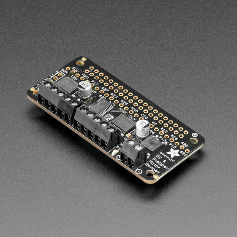 Adafruit DC & Stepper Motor Bonnet for Raspberry Pi Adafruit 19040024 Adafruit