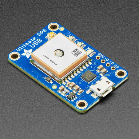 Adafruit Ultimate GPS with USB - 66 channel w/10 Hz updates Adafruit 19040026 Adafruit