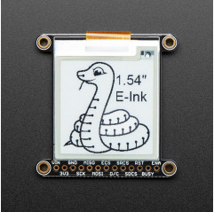 Adafruit 1.54" Monochrome eInk / ePaper Display with SRAM - 200x200 Monochrome Adafruit19040042 Adafruit