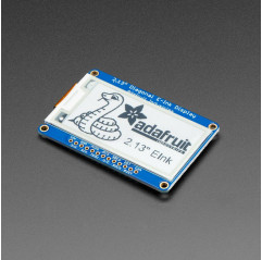 Adafruit 2.13" Monochrome eInk / ePaper Display with SRAM - 250x122 Monochrome Adafruit19040043 Adafruit