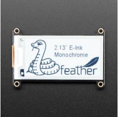 Adafruit 2.13" Monochrome eInk / ePaper Display FeatherWing - 250x122 Monochrome Adafruit 19040044 Adafruit