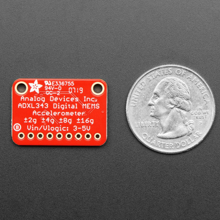 ADXL343 - Triple-Axis Accelerometer (+-2g/4g/8g/16g) w/ I2C/SPI