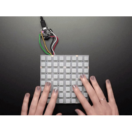 Adafruit NeoTrellis RGB Driver PCB for 4x4 Keypad Adafruit 19040057 Adafruit