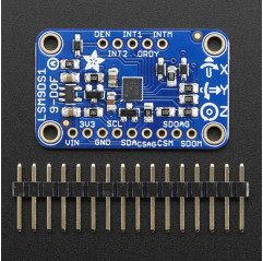 Adafruit 9-DOF Accel/Mag/Gyro+Temp Breakout Board - LSM9DS1 Adafruit19040060 Adafruit