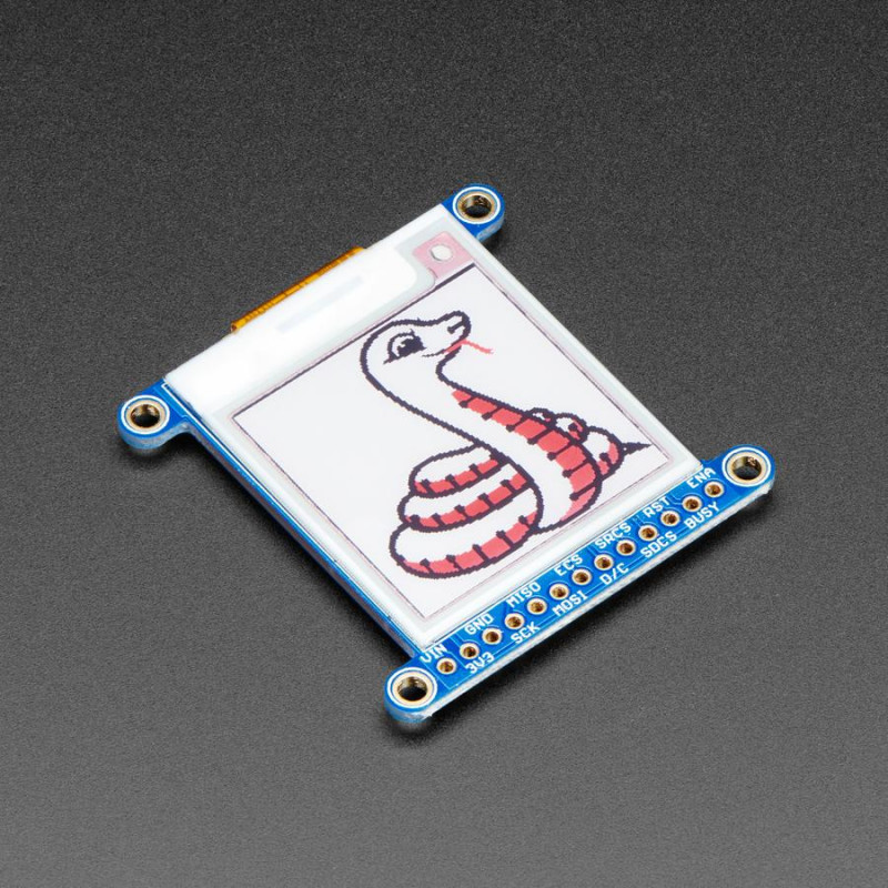 Adafruit 1.54" Tri-Color eInk / ePaper Display with SRAM - Red Black White Adafruit19040070 Adafruit