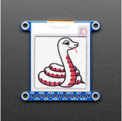 Adafruit 1.54" Tri-Color eInk / ePaper Display with SRAM - Red Black White Adafruit19040070 Adafruit