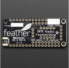 Adafruit Radio FeatherWing - RFM69HCW 433MHz - RadioFruit Adafruit19040075 Adafruit