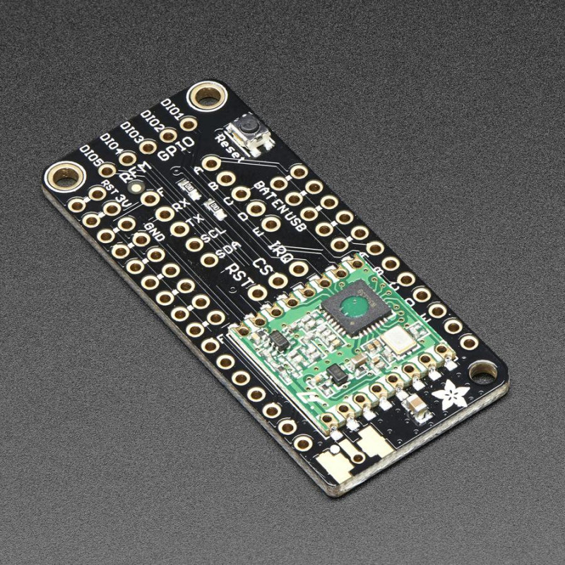 Adafruit Radio FeatherWing - RFM69HCW 900MHz - RadioFruit Adafruit19040076 Adafruit