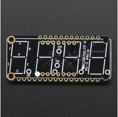 Adafruit 4-Digit 7-Segment LED Matrix Display FeatherWing - Red Adafruit19040082 Adafruit