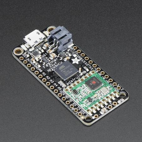 Adafruit Feather 32u4 with RFM69HCW Packet Radio - 433MHz - RadioFruit Adafruit 19040087 Adafruit