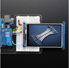 3.5" TFT 320x480 + Touchscreen Breakout Board w/MicroSD Socket - HXD8357D Adafruit 19040088 Adafruit