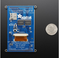 3.5" TFT 320x480 + Touchscreen Breakout Board w/MicroSD Socket - HXD8357D Adafruit19040088 Adafruit