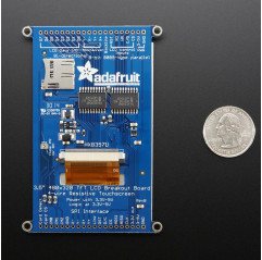 3.5" TFT 320x480 + Touchscreen Breakout Board w/MicroSD Socket - HXD8357D Adafruit 19040088 Adafruit