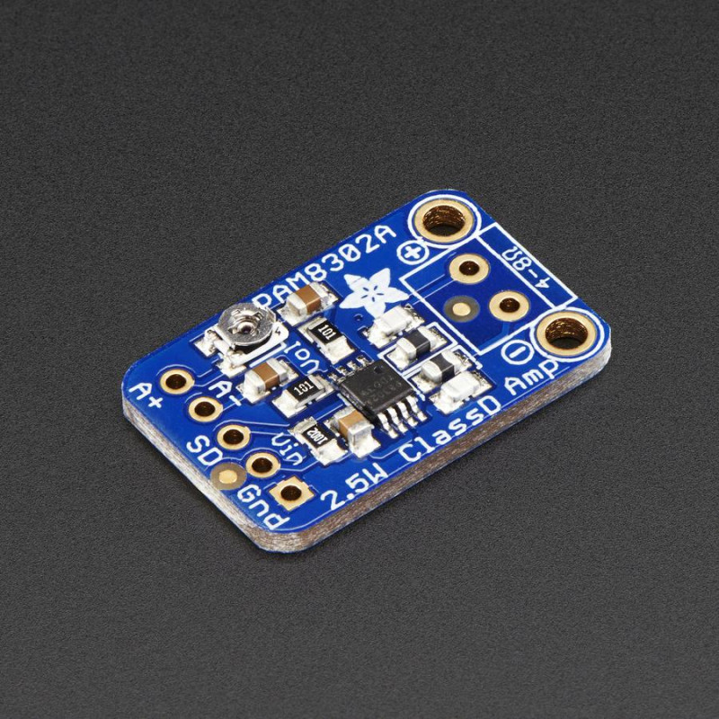 Adafruit Mono 2.5W Class D Audio Amplifier - PAM8302 Adafruit19040089 Adafruit