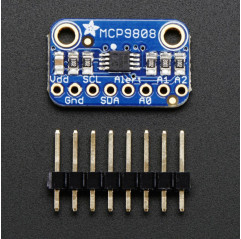 MCP9808 High Accuracy I2C Temperature Sensor Breakout Board Adafruit 19040091 Adafruit