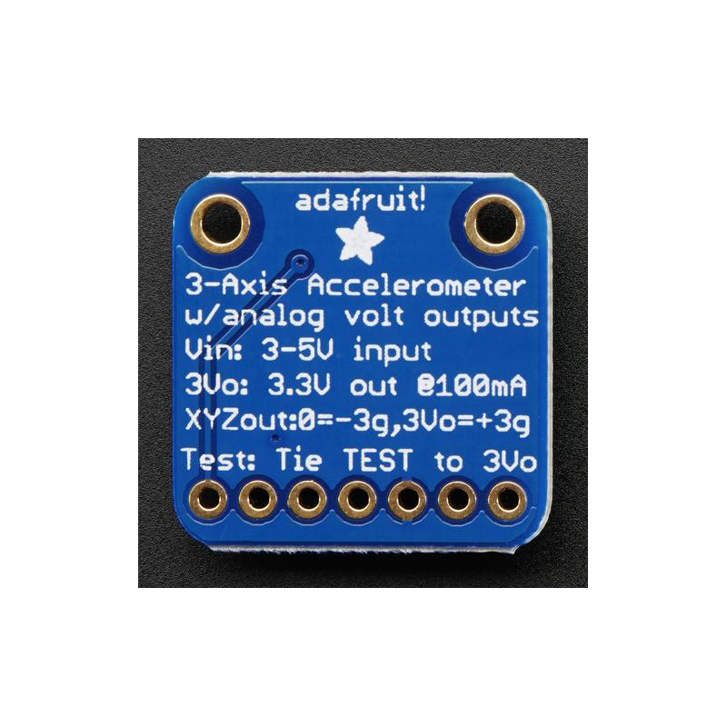 ADXL335 - 5V ready triple-axis accelerometer (+-3g analog out)
