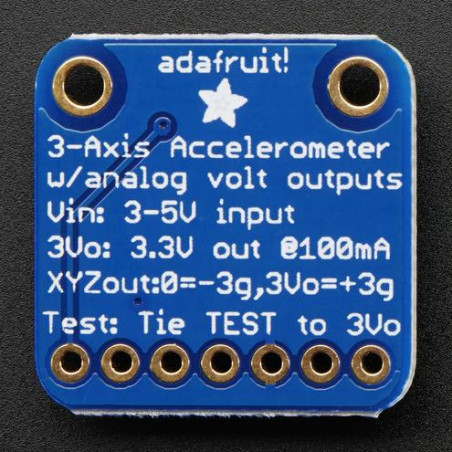 ADXL335 - 5V ready triple-axis accelerometer (+-3g analog out)