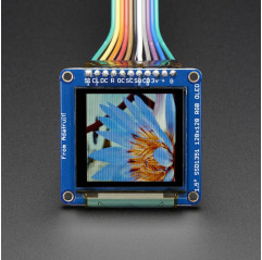 OLED Breakout Board - 16-bit Color 1.5" w/microSD holder Adafruit19040093 Adafruit
