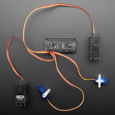 Adafruit 16-Channel PWM / Servo Bonnet for Raspberry Pi