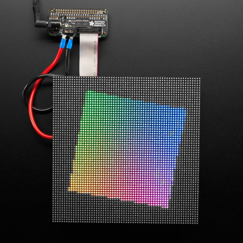 Adafruit RGB Matrix Bonnet for Raspberry Pi Adafruit19040099 Adafruit