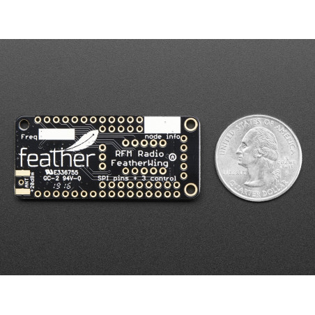 Adafruit LoRa Radio FeatherWing - RFM95W 900 MHz - RadioFruit