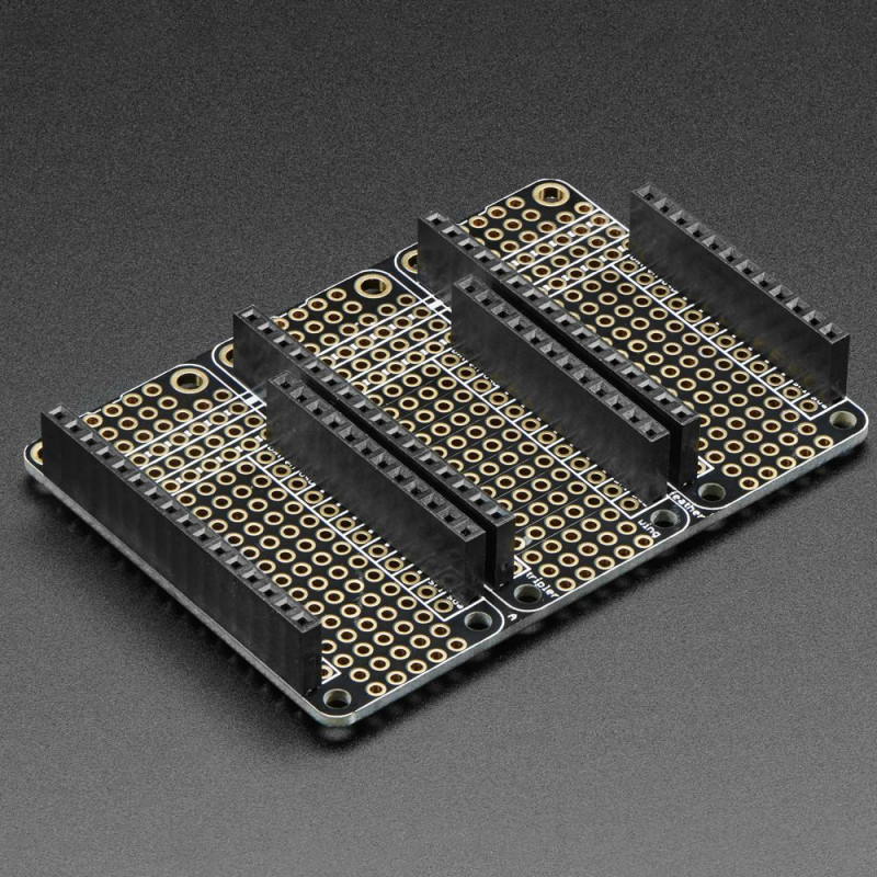 FeatherWing Tripler Mini Kit - Prototyping Add-on For Feathers Adafruit19040105 Adafruit