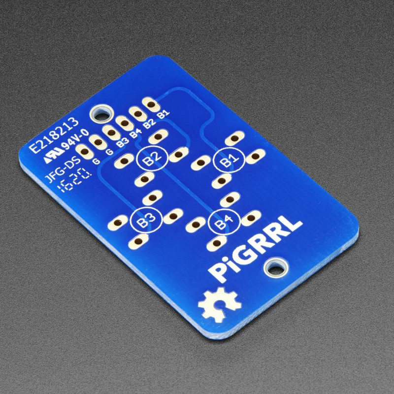 PiGrrl Zero Custom Gamepad PCB Adafruit19040116 Adafruit