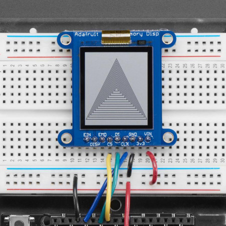 Adafruit SHARP Memory Display Breakout - 1.3" 168x144 Monochrome