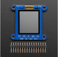 Adafruit SHARP Memory Display Breakout - 1.3" 168x144 Monochrome Adafruit 19040128 Adafruit