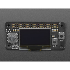 Adafruit 128x64 OLED Bonnet for Raspberry Pi Adafruit 19040129 Adafruit