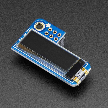 Adafruit PiOLED - 128x32 Monochrome OLED Add-on for Raspberry Pi