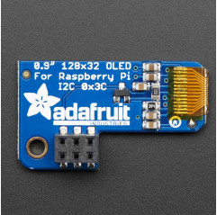 Adafruit PiOLED - 128x32 Monochrome OLED Add-on for Raspberry Pi Adafruit19040132 Adafruit