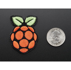 Raspberry Pi - Skill badge, iron-on patch Adafruit 19040134 Adafruit