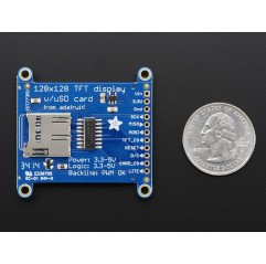 Adafruit 1.44" Color TFT LCD Display with MicroSD Card breakout - ST7735R Adafruit19040141 Adafruit