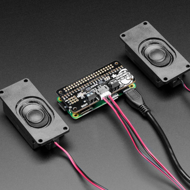 Adafruit I2S 3W Stereo Speaker Bonnet for Raspberry Pi - Mini Kit Adafruit19040143 Adafruit