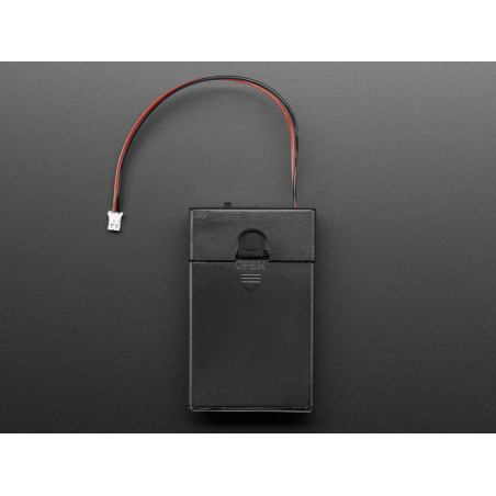 3 x AA Battery Holder with On/Off Switch, JST, and Belt Clip