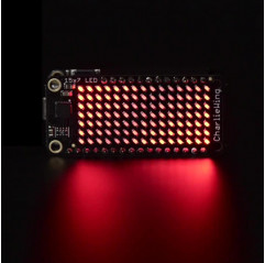Adafruit 15x7 CharliePlex LED Matrix Display FeatherWing - Red Adafruit 19040161 Adafruit