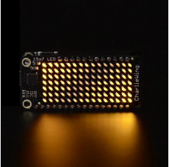 Adafruit 15x7 CharliePlex LED Matrix Display FeatherWing - Yellow Adafruit 19040162 Adafruit