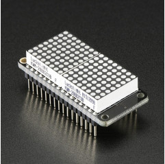 Adafruit 0.8" 8x16 LED Matrix FeatherWing Display Kit - White Adafruit 19040176 Adafruit