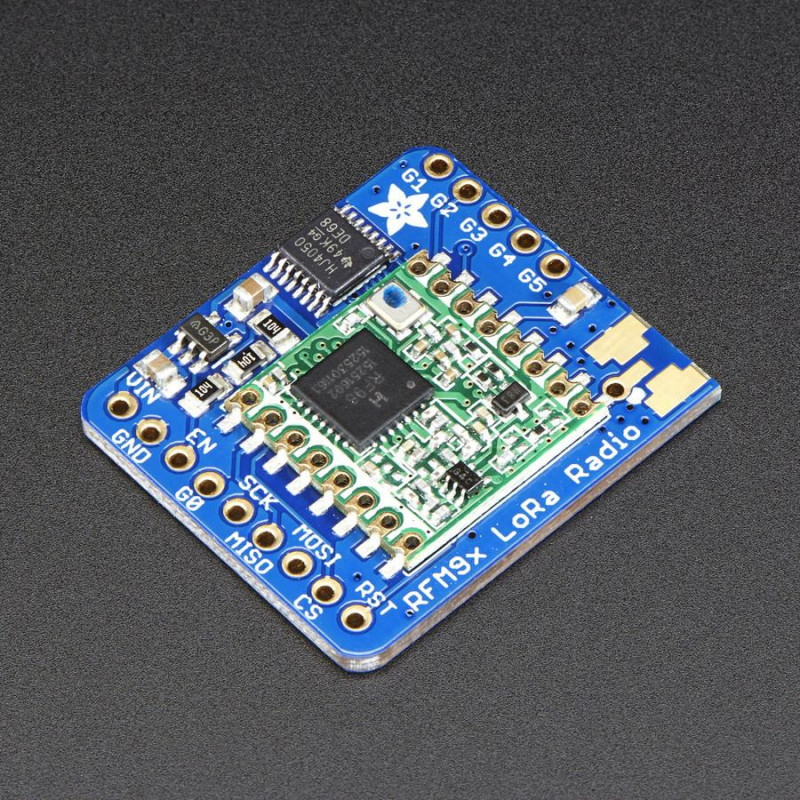 Adafruit RFM95W LoRa Radio Transceiver Breakout - 868 or 915 MHz Adafruit 19040186 Adafruit