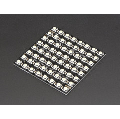 Adafruit NeoPixel NeoMatrix - 64 RGBW - Cool White - ~6000K Adafruit 19040197 Adafruit