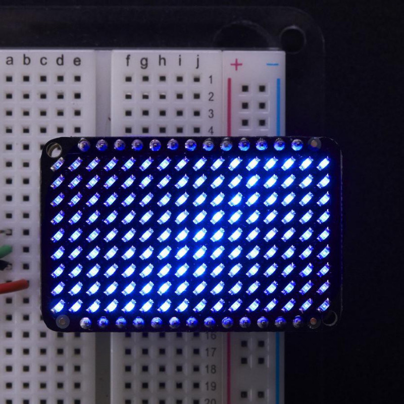 Adafruit LED Charlieplexed Matrix - 9x16 LEDs - Yellow Adafruit 19040205 Adafruit