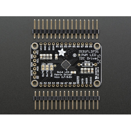 Adafruit 16x9 Charlieplexed PWM LED Matrix Driver - IS31FL3731