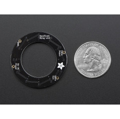 NeoPixel Ring - 12 x 5050 RGBW LEDs w/ Integrated Drivers - Natural White - ~4500K Adafruit19040219 Adafruit