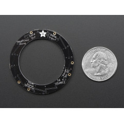 NeoPixel Ring - 16 x 5050 RGBW LEDs w/ Integrated Drivers - Natural White - ~4500K Adafruit19040222 Adafruit