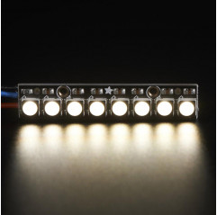 NeoPixel Stick - 8 x 5050 RGBW LEDs - Cool White - ~6000K Adafruit 19040224 Adafruit