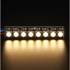 NeoPixel Stick - 8 x 5050 RGBW LEDs - Cool White - ~6000K Adafruit19040224 Adafruit