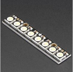 NeoPixel Stick - 8 x 5050 RGBW LEDs - Cool White - ~6000K Adafruit 19040224 Adafruit