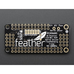 8-Channel PWM or Servo FeatherWing Add-on For All Feather Boards Adafruit 19040241 Adafruit