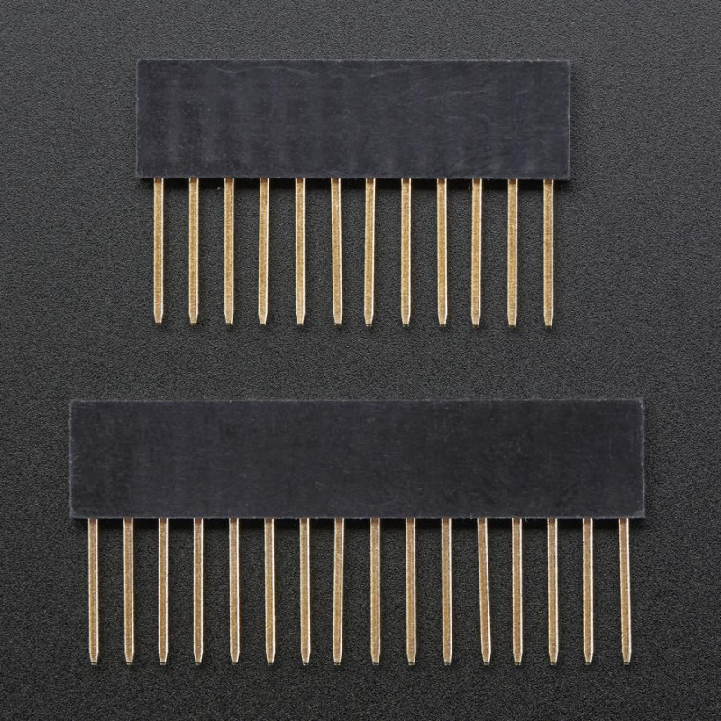 Feather Stacking Headers - 12-pin and 16-pin female headers Adafruit19040244 Adafruit